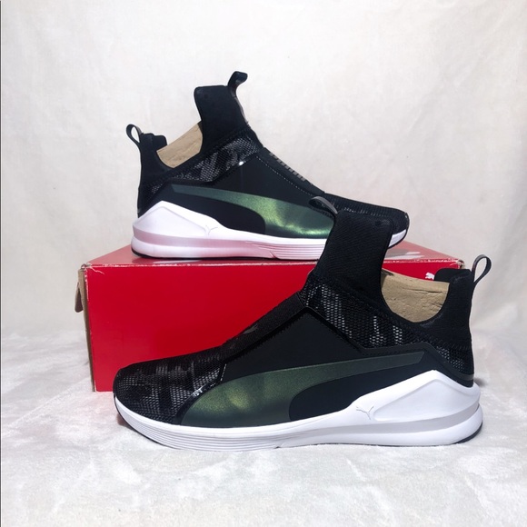 puma fierce swan black